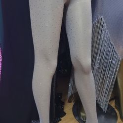 Panty Boots RHINESTONES  Size 8.5.10..