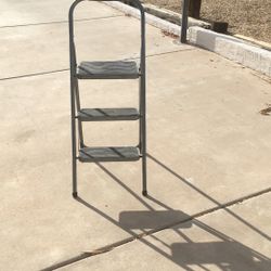 Step Ladder Step Stool, 3-Steps, Heavy Duty