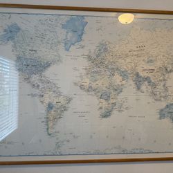 Old U.S.S.R. World Map