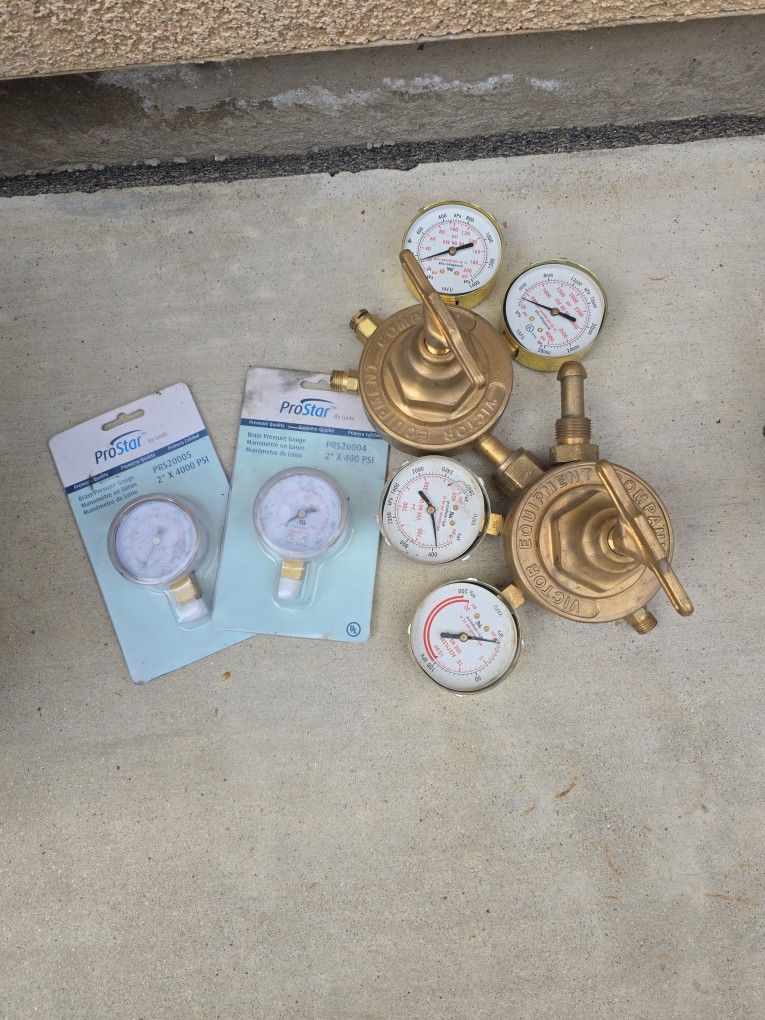 Victor Equipment Regulators Oxy Fuel Welding 