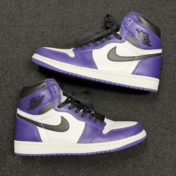 Nike Air Jordan 1 Court Purple size Men’s 8.5