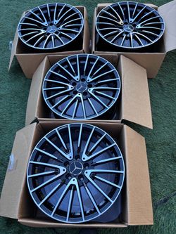Mercedes Benz Wheels AMG Rims CLK CLA CLS C250 C300 E300 E350 SI Rims GLA Rims C-Class E-Class S-Class Wheels