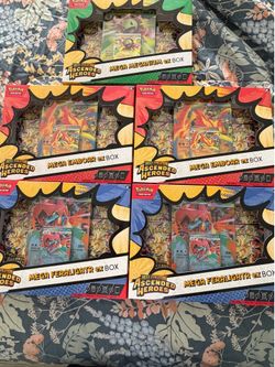 Pokemon ascended heroes ex boxes 5 count