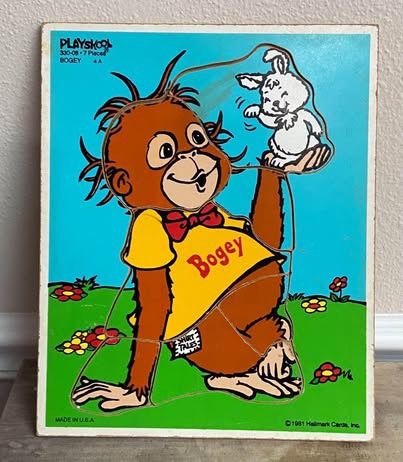 Vintage Shirt Tales Bogey Tray Puzzle just $5
