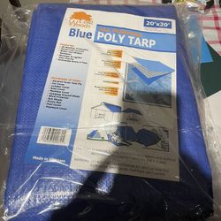blue 20x20 tarps new $30 firm in n Lakeland 