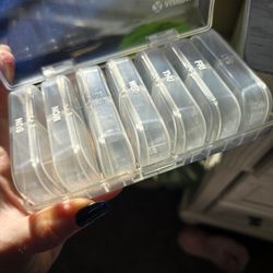 XL 7-Day Morning & Night Pill Box