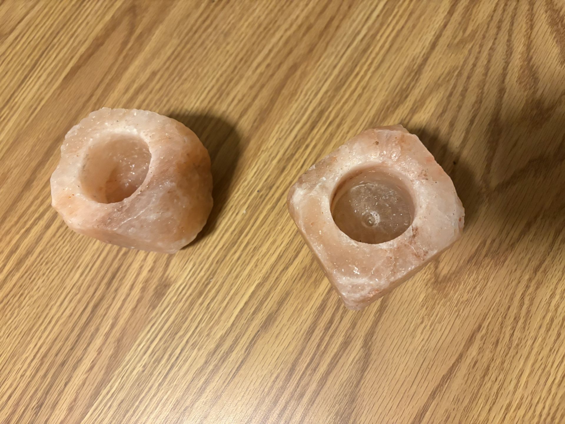 Himalayan Salt Candle Holders