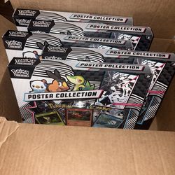 Pokemon Black Bolt & White Flare Poster Collection