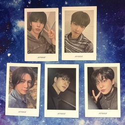 Ateez Golden Hour: Part 3 Official Polaroid Photocard Bundle