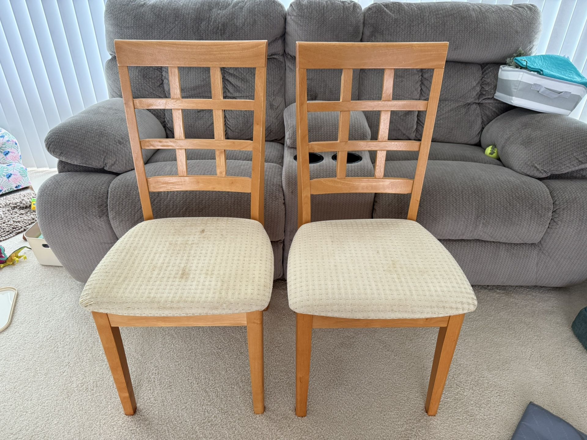 Solid Wood Dining Room Chairs 4