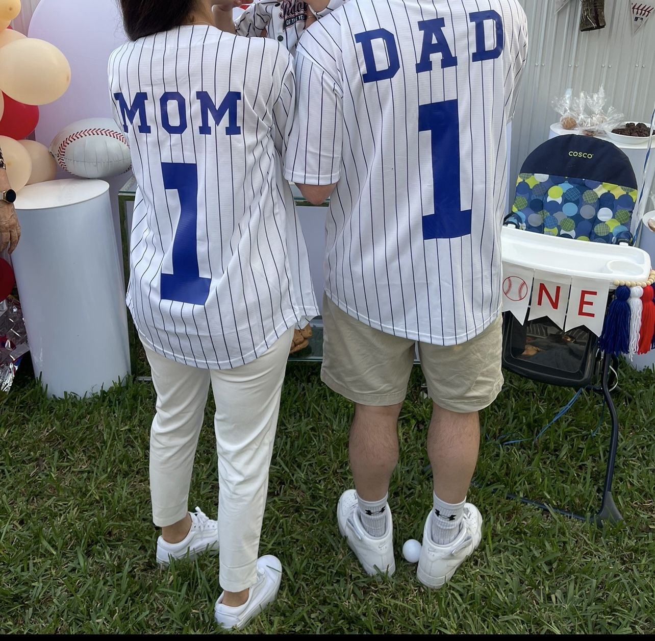 Baseball Jersey For Mom & Dad