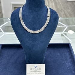 Chain Cubanlink 10k Diamonds Real 12,5 Mm By 21 Inch 