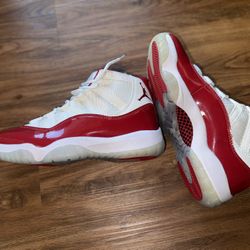 Cherry Red Jordan 11 Size 9.5 