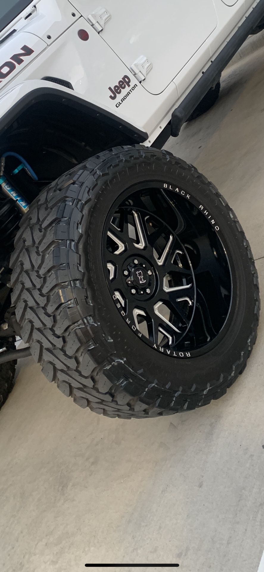 Black rhino Jeep wheels
