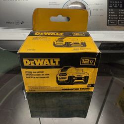Brand new DeWalt  12v 5 ah battery