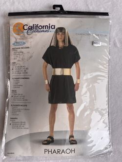 California Costumes Pharaoh Costume Mens Medium 40-42 Egyptian New