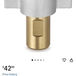 1" NPT Wet-line Wing Nut Hydraulic Quick Disconnect Female Coupler, Heavy Duty Brass for Live Dump Trailer Hydraulic Systems