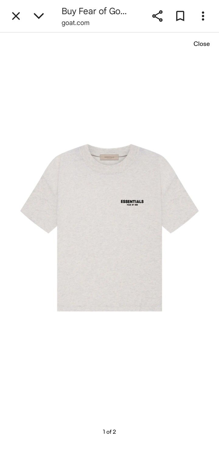 Essentials Fear Of God T-shirt