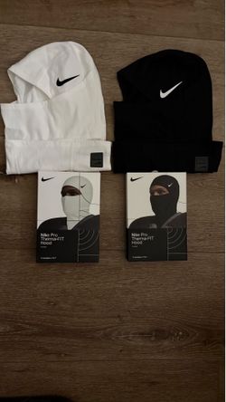 Black and white nike Skis