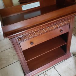 Solid Wood Diaper Changer