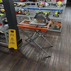 Ridgid Wet Saw.
