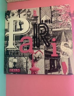 Paris Canvas Wall Art