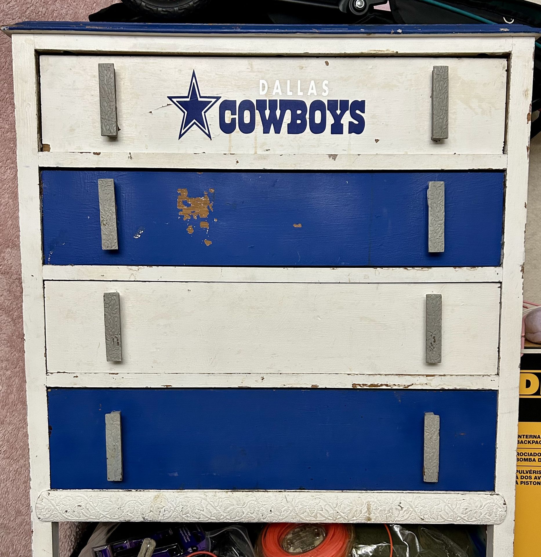 Wood Dresser / chest Of Drawers, Used