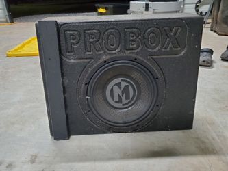 Memphis speaker/w pro box