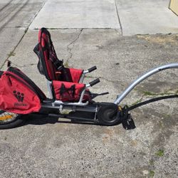 Weehoo bicycle trailer. 