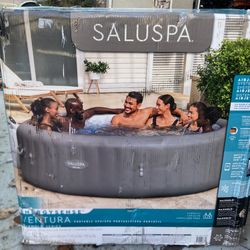 New in box SaluSpa Ventura EnergySense Smart Air Jet 6-8 Person Inflatable Hot Tub Spa