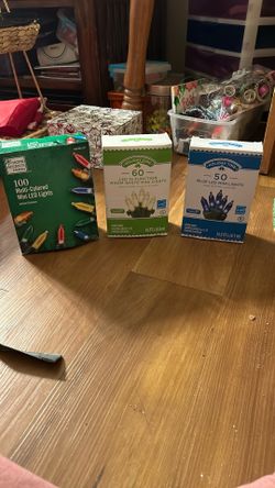 Christmas Lights $5 Each Box