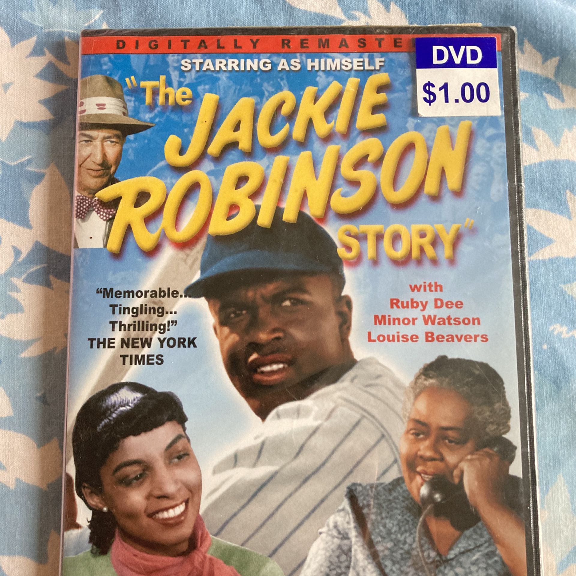 The Jackie Robinson Story DVD - NEW