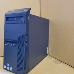 Lenovo Desktop Tower M81, Intel Quad Core I7-3.40GHz,  1.5TB HDD, 8GB RAM,  Win 10 Pro, DVD-RW, KEYBOARD, MOUSE 