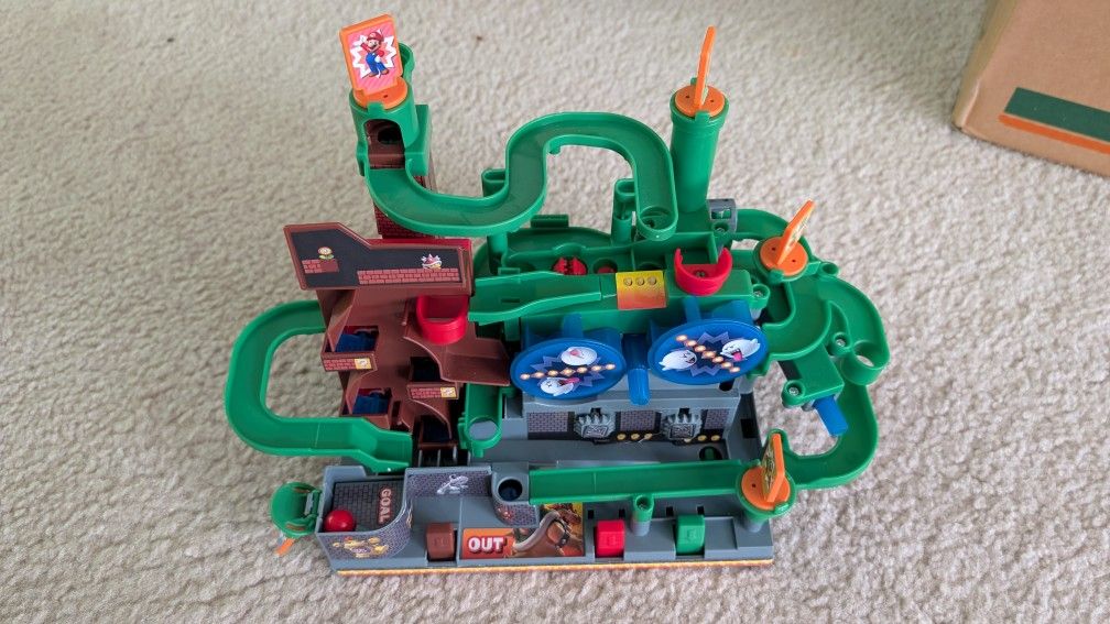 Super Mario Adventure Marble Run