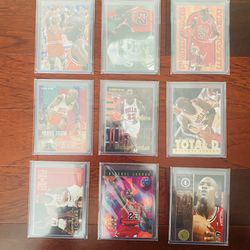 Michael Jordan 1995 Basketball Card Lot! Flair, Total D…