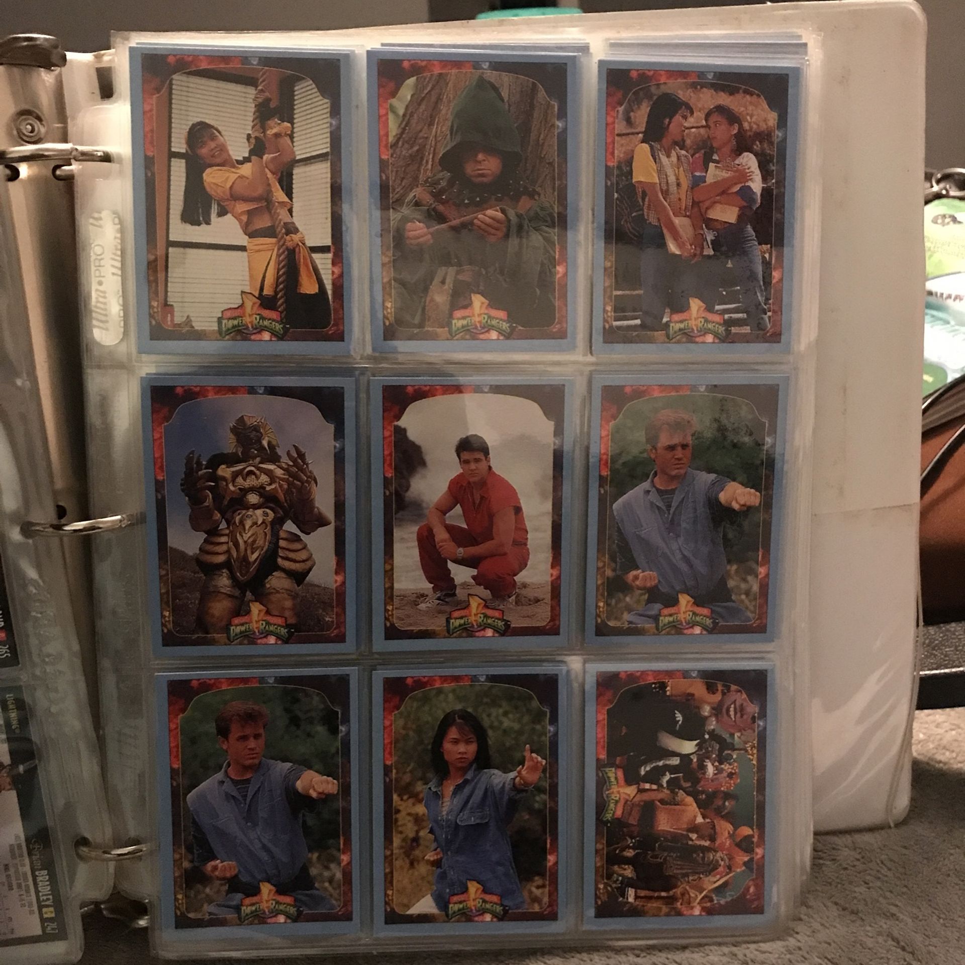 Power Ranges Cards