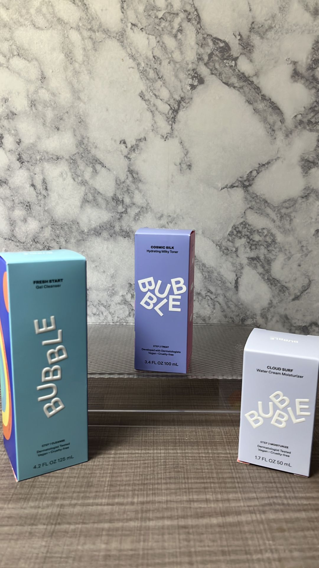 Brand NEW! 🫧 BUBBLE Facial Care Products - Fresh Start/Cosmic Silk/Cloud Surf(((PENDING PICK UP TODAY)))