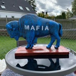 Bills Mafia Buffalo Statue