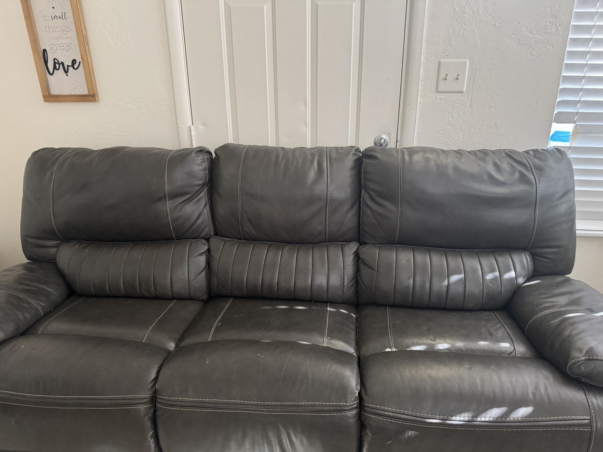 Leather Couch