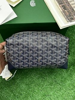 Goyard Boeing 25 Toilet Bag Navy Blue