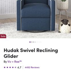 Hudak Swivel Reclining Glider Chair From Wayfair