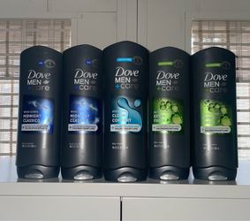 Dove Men body wash - $5 each