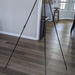 Easel Stand for Display, Portable Foldable Metal Easel, Easels for Signs Wedding Logos,Arts, Painting,Adjustable Floor Easels with Storage Bag
