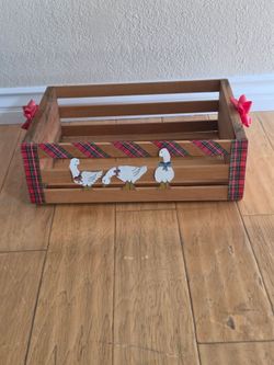 Decorative Wooden Crate