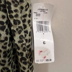 Safari Dress Size 6 New