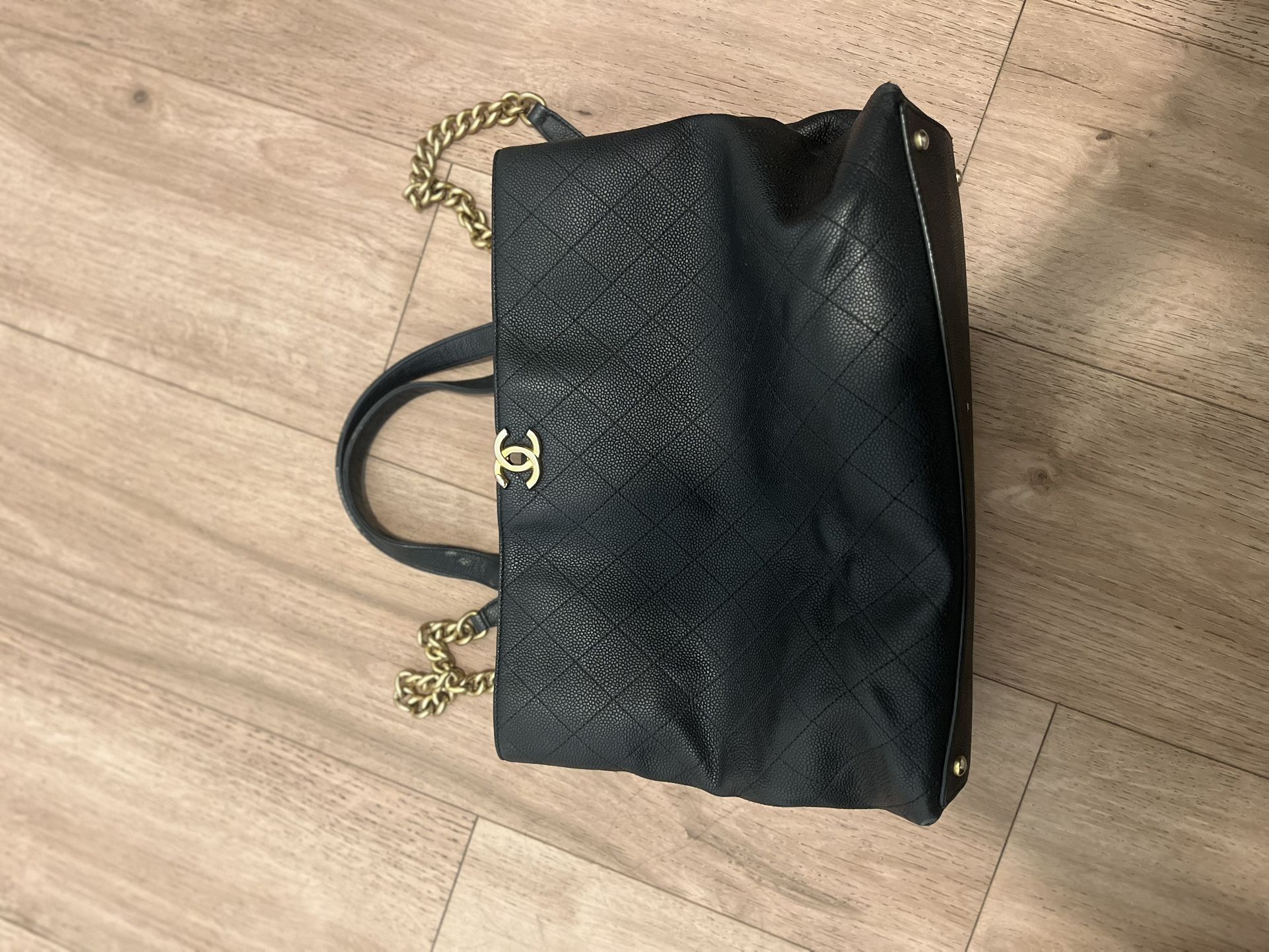 Black Chanel Tote Bag