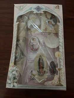 Set de Bautizo para niña Nuevo.