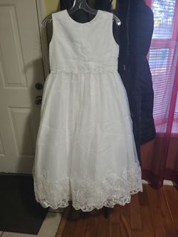 First Communion dress.