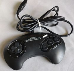 Sega Genesis Controller 3 Button Model 1650 Authentic Original OEM Video Games