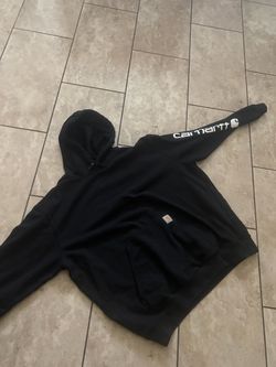 Black Carhartt loose fit hoodie